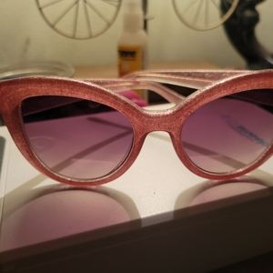 Kate Spade glitter cat eye sunglasses